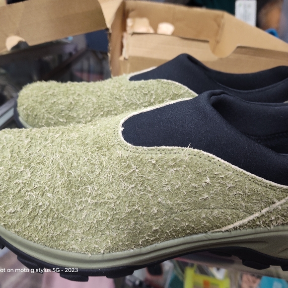 Merrell Winter Moc 3 1TRL Herb Green Suede Slip-On Shoes Mens Size 9 (J004753) - Picture 4 of 6